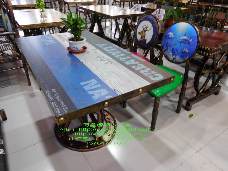 主题餐厅桌椅 018