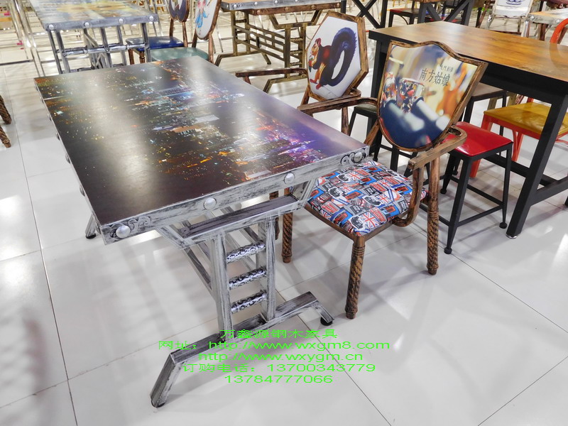 主题餐厅桌椅 009