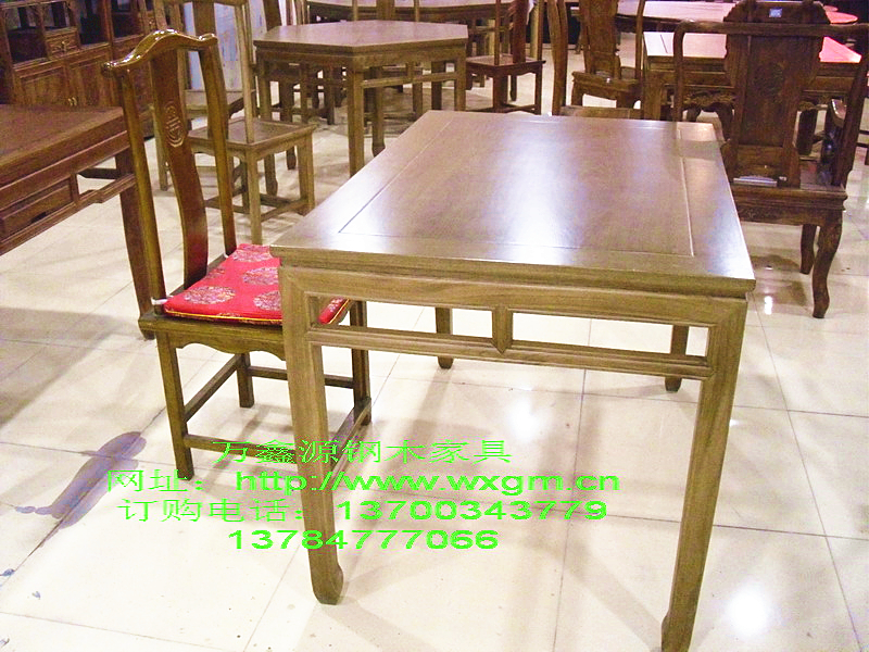 实木餐桌椅042